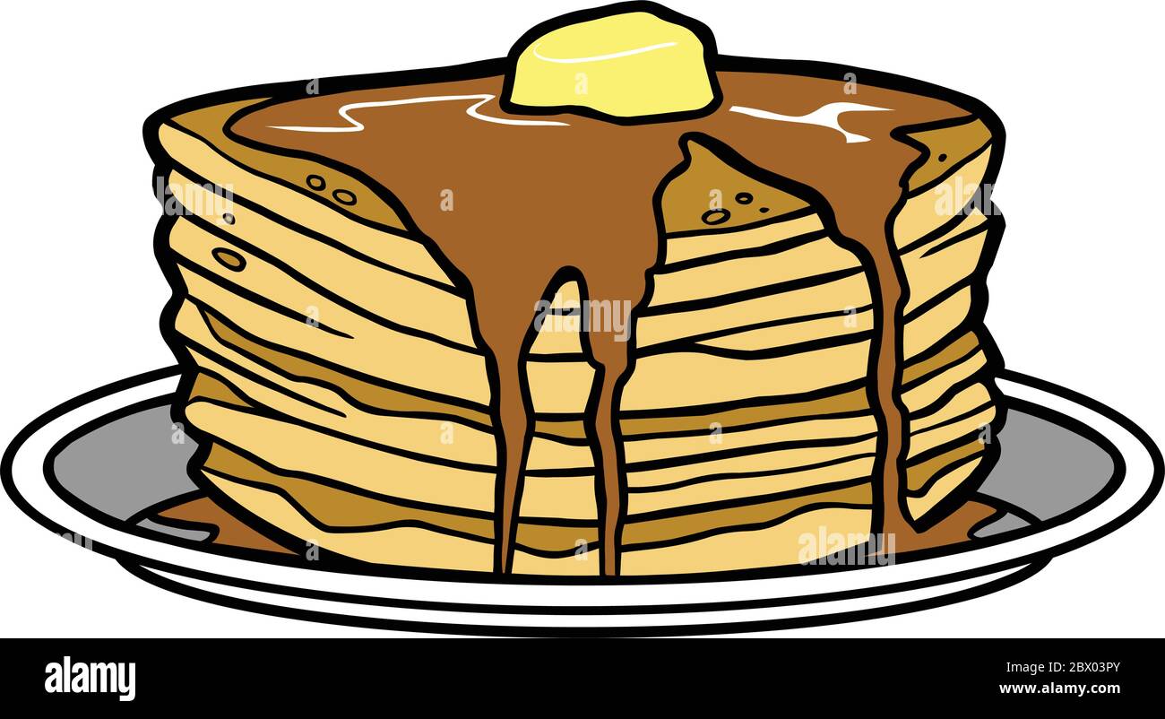Pancake Breakfast Clipart