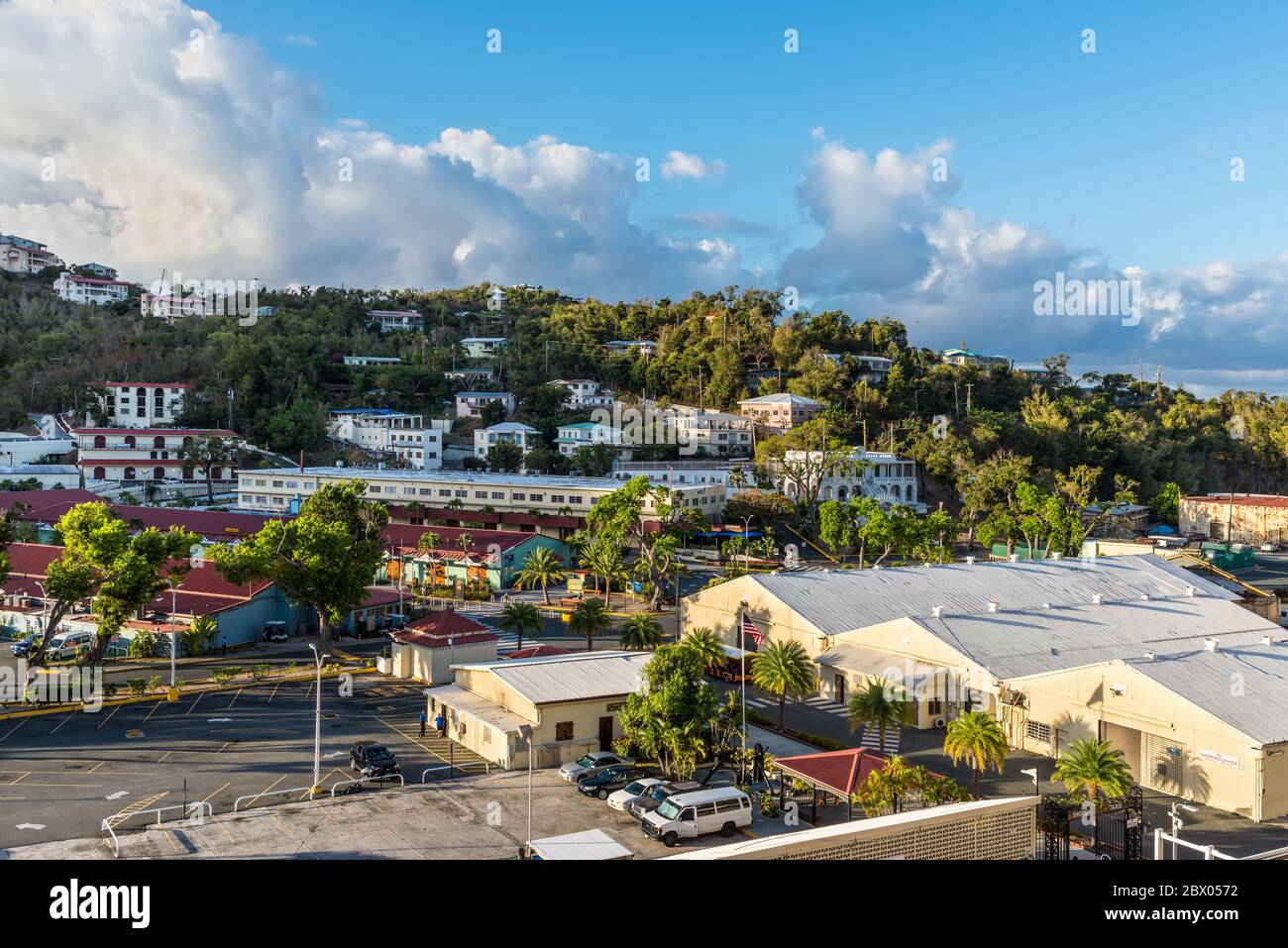 Shops in charlotte amalie st hi-res stock photography and images - Alamy