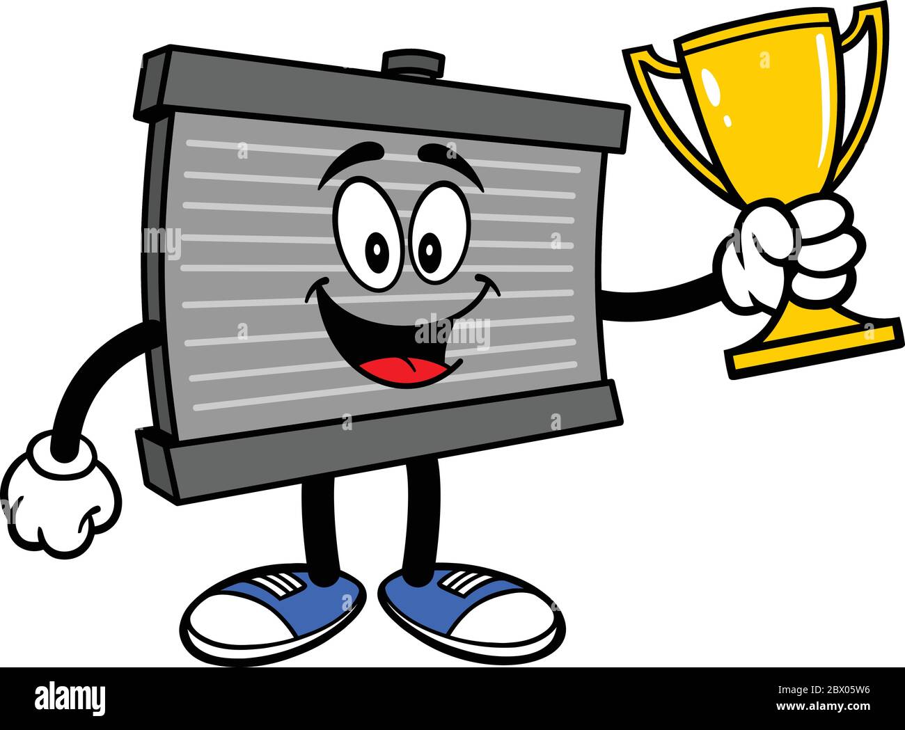 Car radiator mascot Stock Vector Images - Alamy