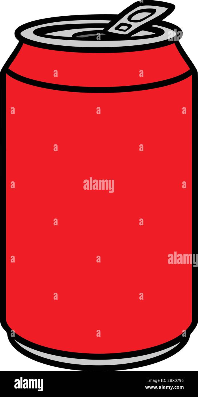 Soda Can An Illustration of a Soda Can Stock Vector Image & Art Alamy