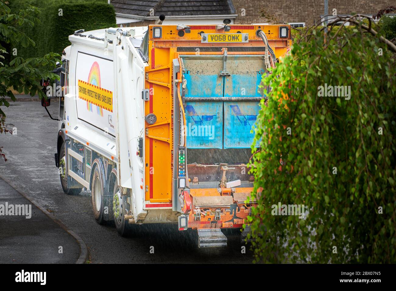 Refuse collection lorry hires stock photography and images Alamy