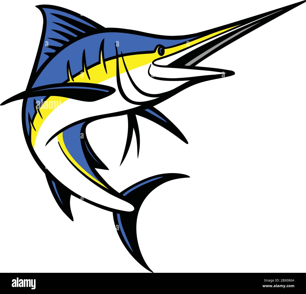 Swordfish- An Illustration of a Swordfish Stock Vector Image & Art - Alamy
