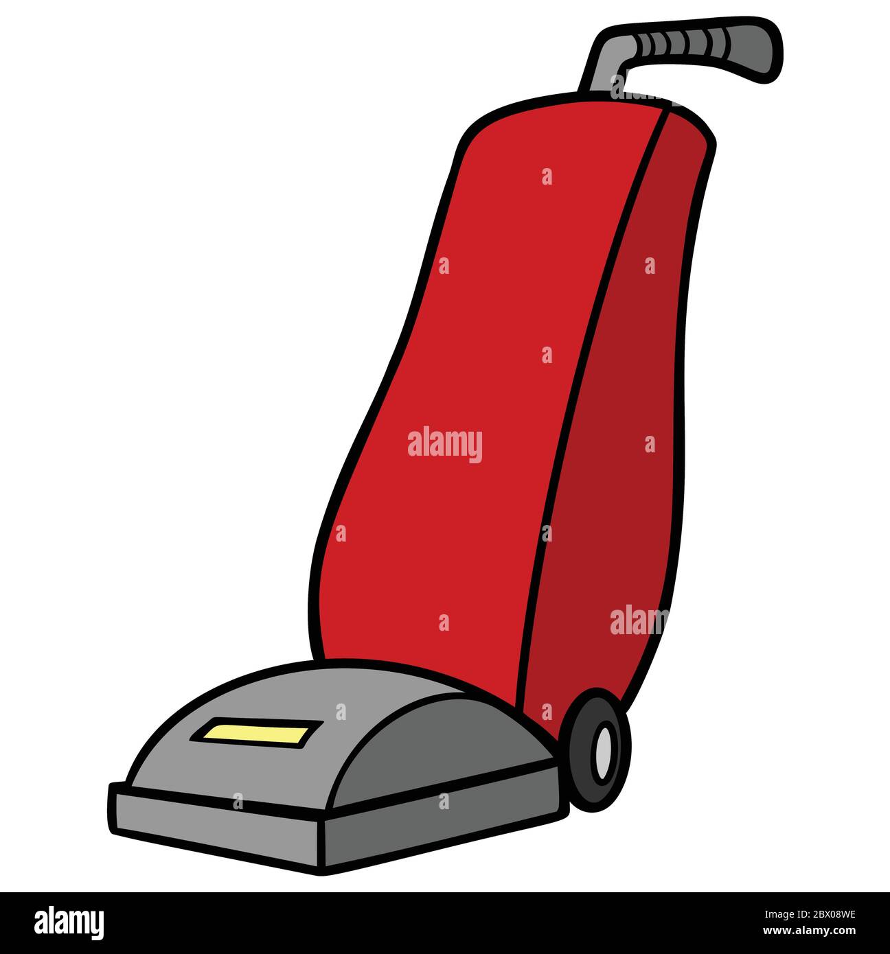 Vacuum Cleaner An Illustration of a Vacuum Cleaner Stock Vector Image