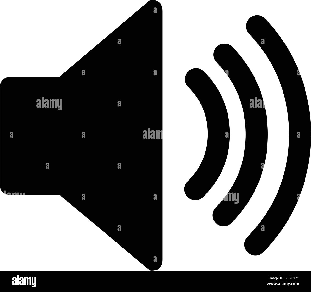 Volume Icon An Illustration of a Volume Icon Stock Vector Image & Art