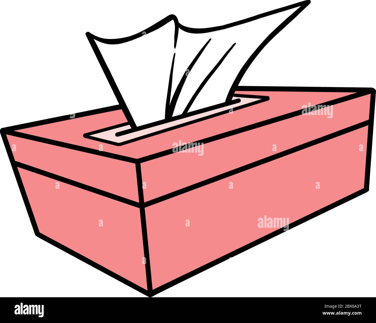 Tissue Box An illustration of a Tissue Box Stock Vector Image & Art