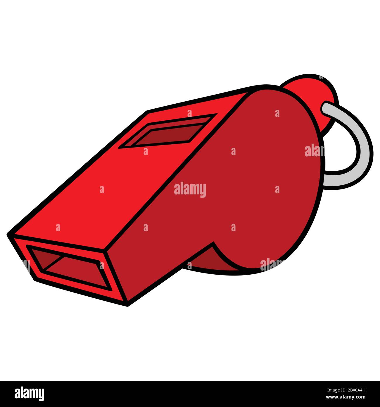 Cartoon whistle hi-res stock photography and images - Alamy