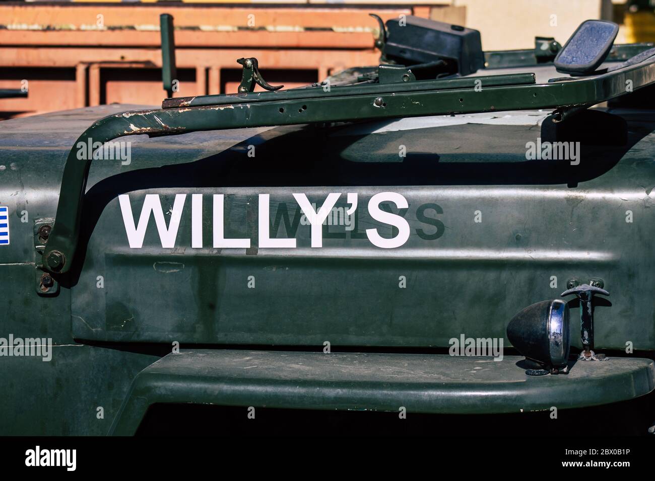 Willys Rib Ranch Cyprus Jeep willys engine hi-res stock photography and images - Alamy