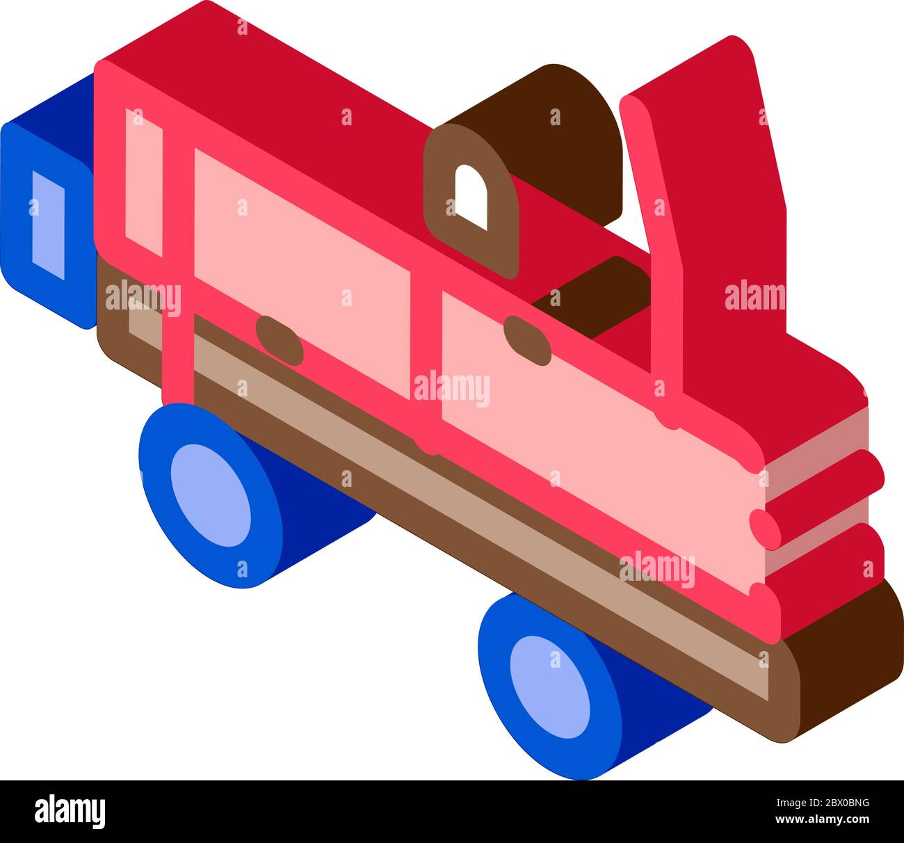 Travel Car isometric icon vector illustration Stock Vector Image & Art ...