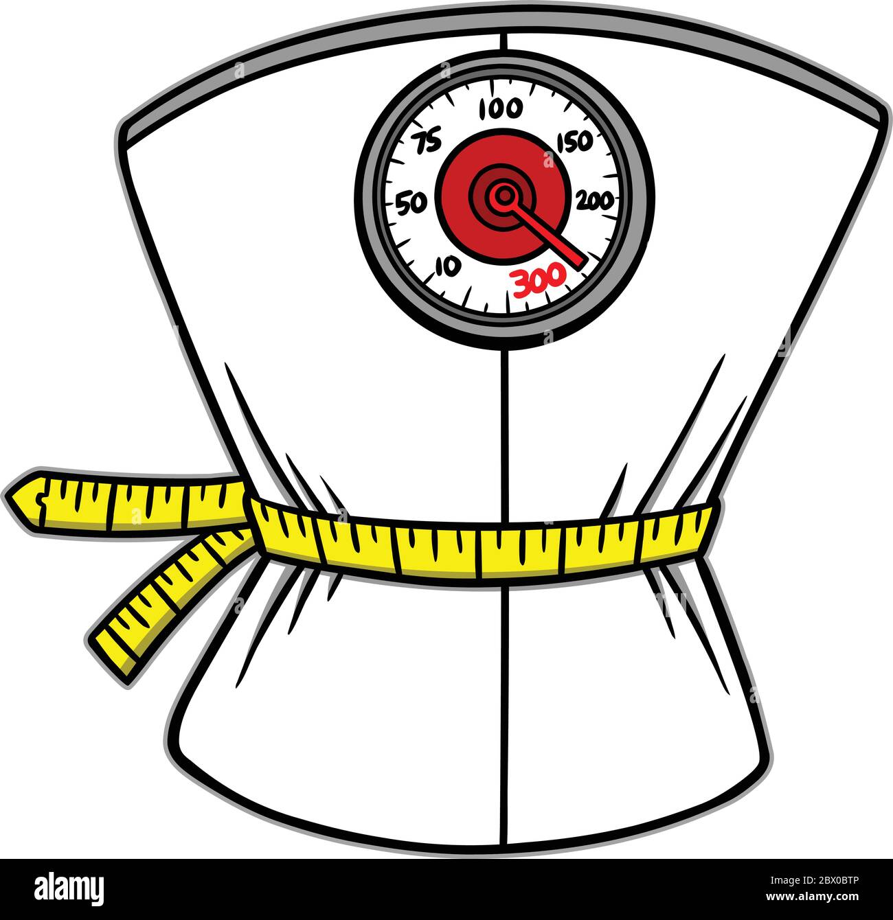 https://c8.alamy.com/comp/2BX0BTP/weight-loss-scales-an-illustration-of-weight-loss-scales-2BX0BTP.jpg