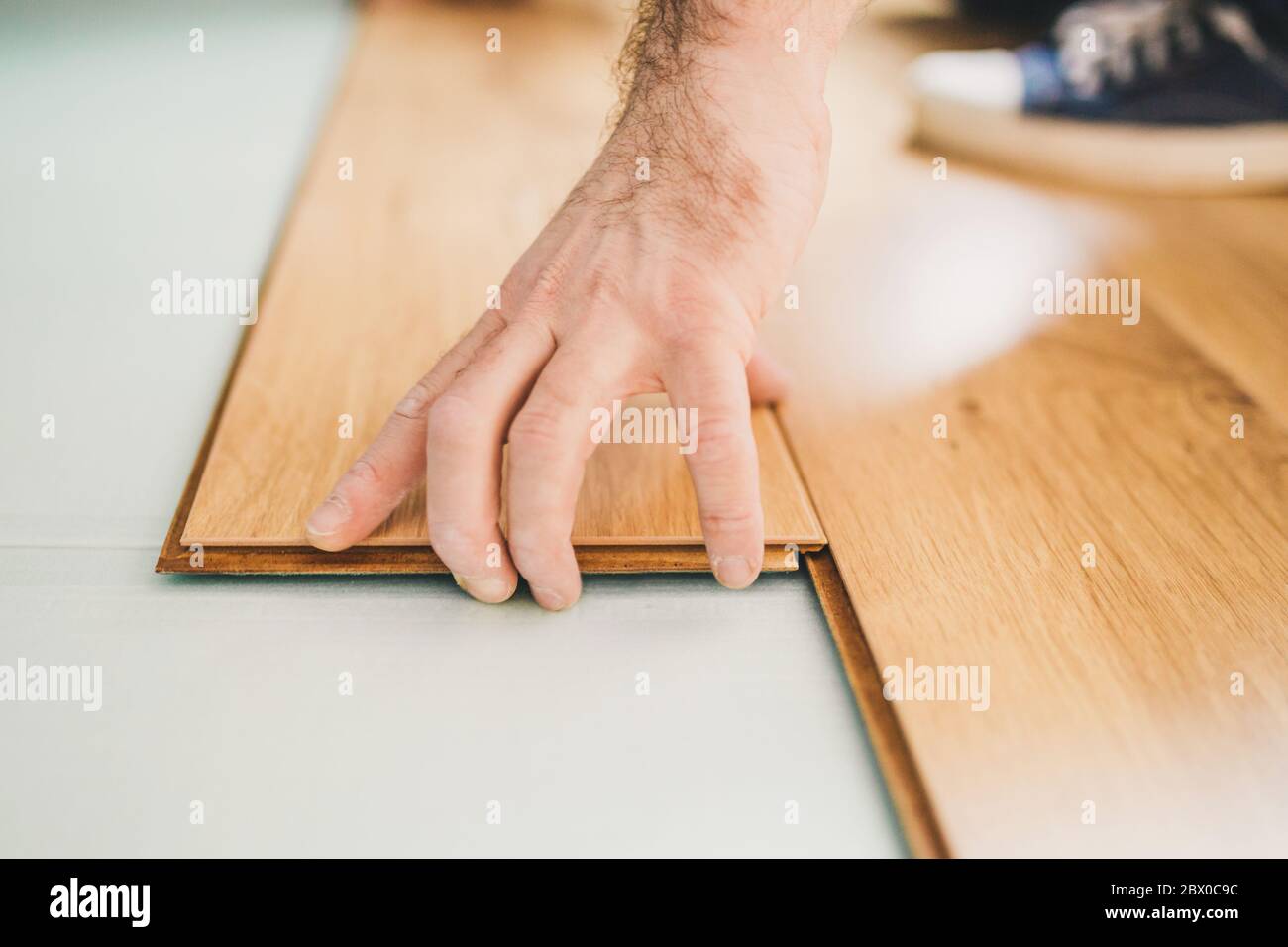 Wood floor imitation - simplicity and affordability of laminate