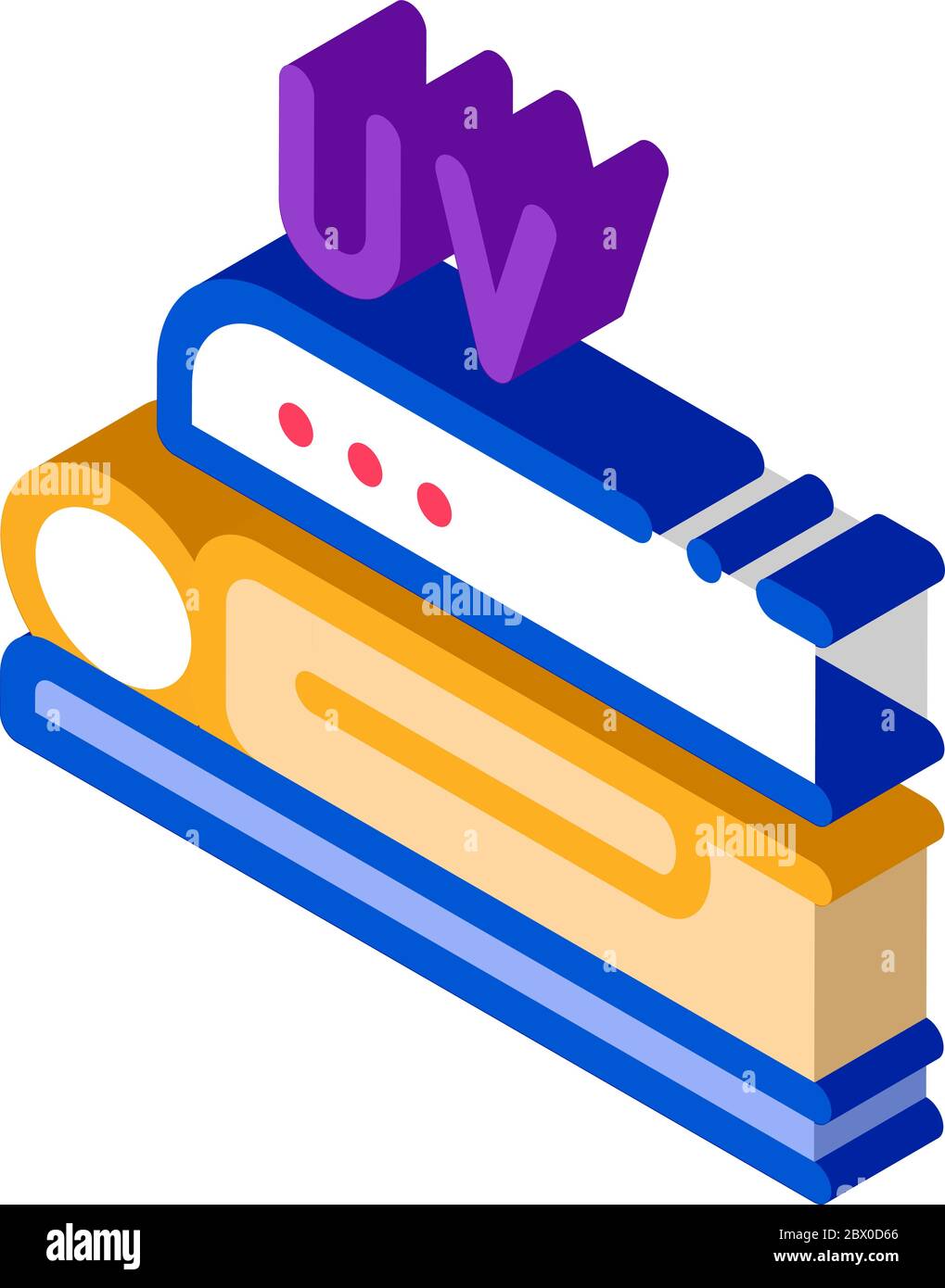 Tanning in Solarium isometric icon vector illustration Stock Vector