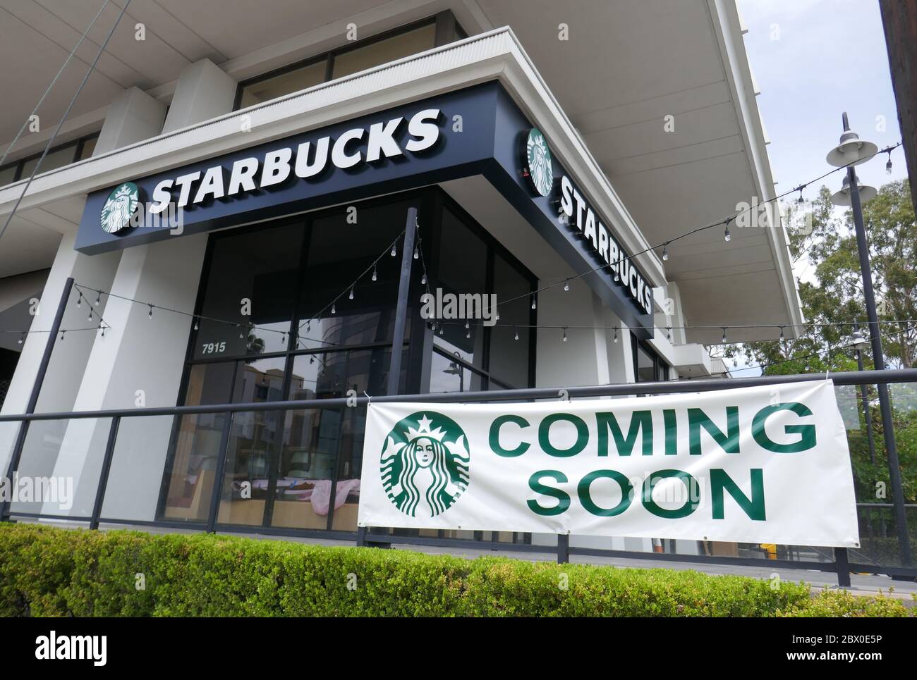 Starbucks coming soon hires stock photography and images Alamy