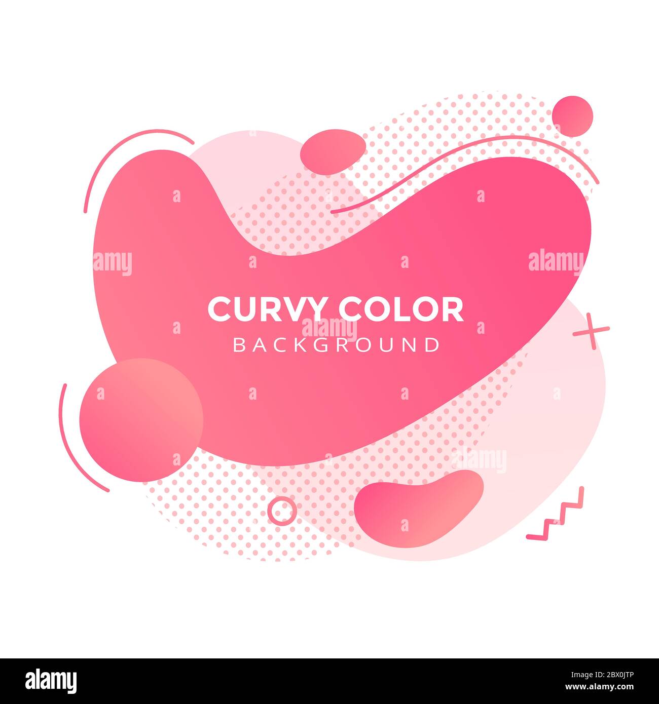Modern liquid abstract element graphic gradient flat style design fluid ...