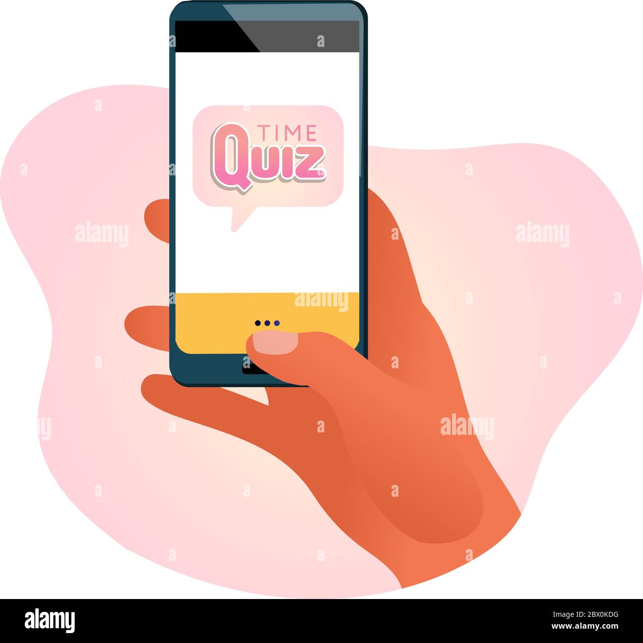 Template of quiz. Social media elements Stock Vector Image & Art Alamy