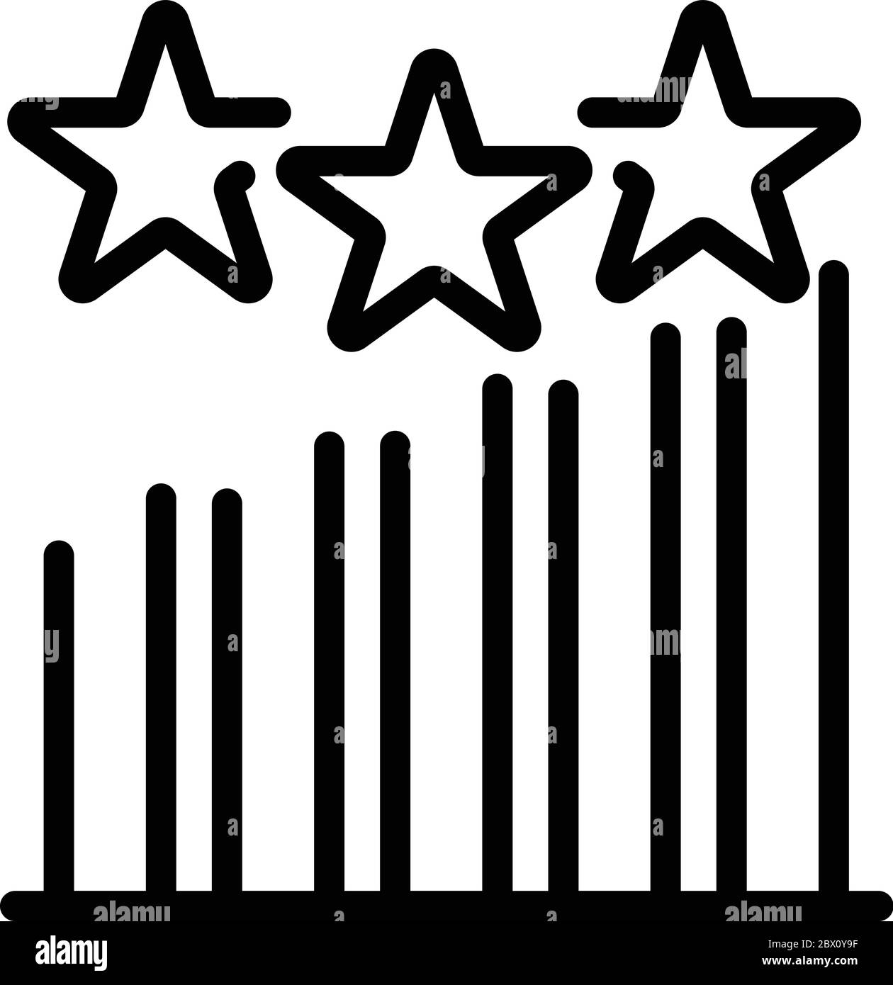 Tv graph chart icon, outline style Stock Vector Image & Art - Alamy