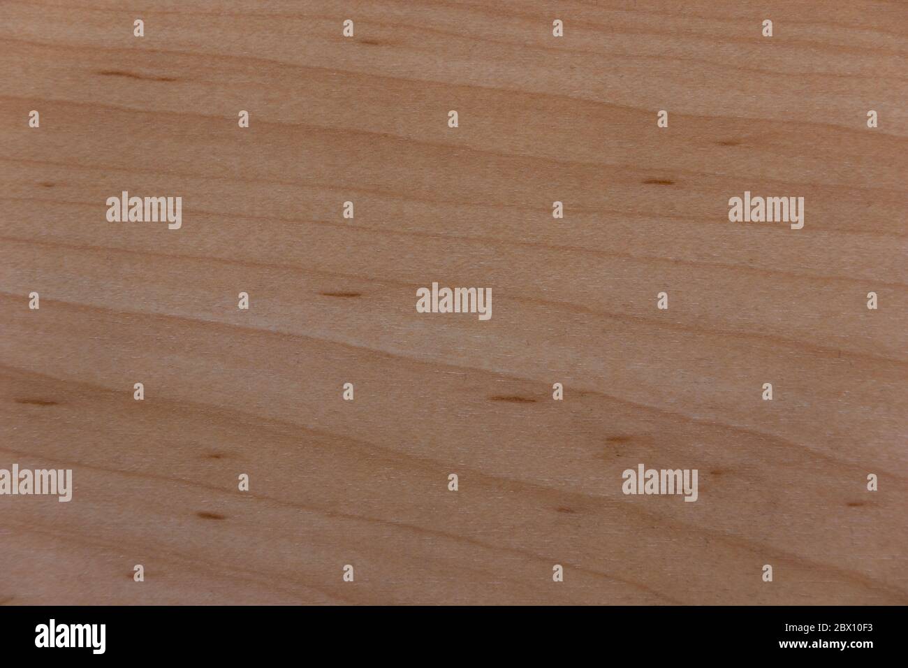 background, laminate floor, wood effect, fine horizontal structures, light brown Stock Photo