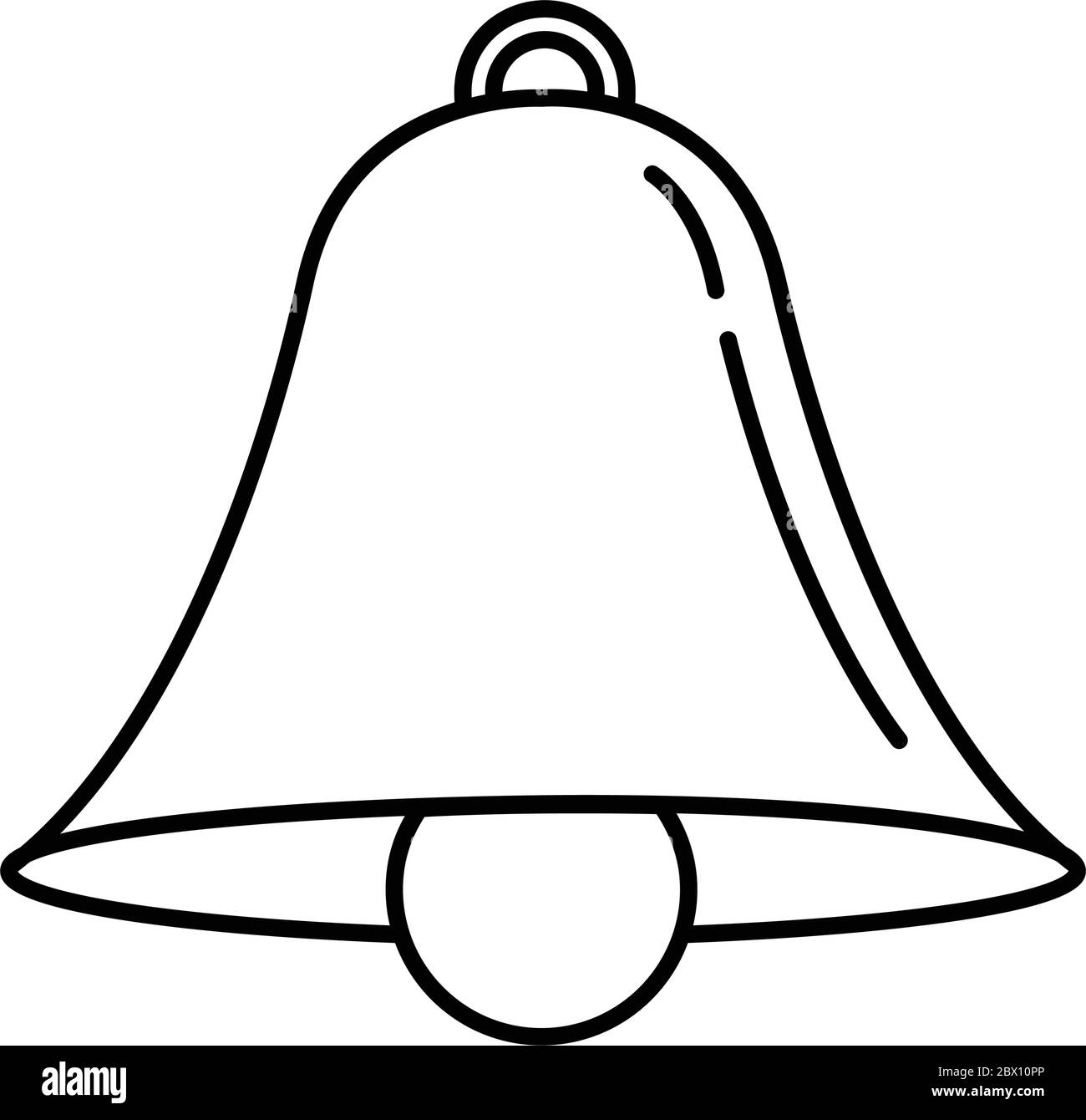 Bell silhouette Cut Out Stock Images & Pictures - Alamy