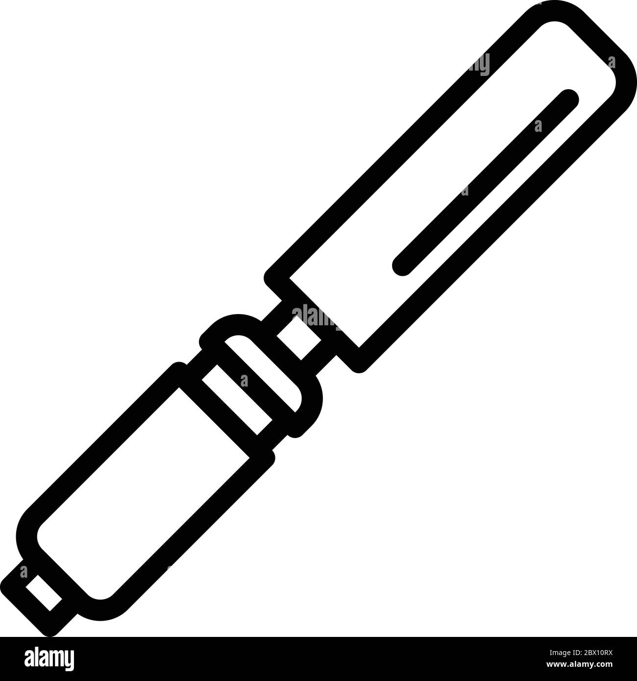 Craft chisel icon, outline style Stock Vector Image & Art - Alamy