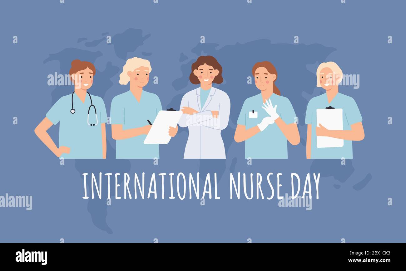 International Nurse Day Clinical Professional Nurses Women Doctors In