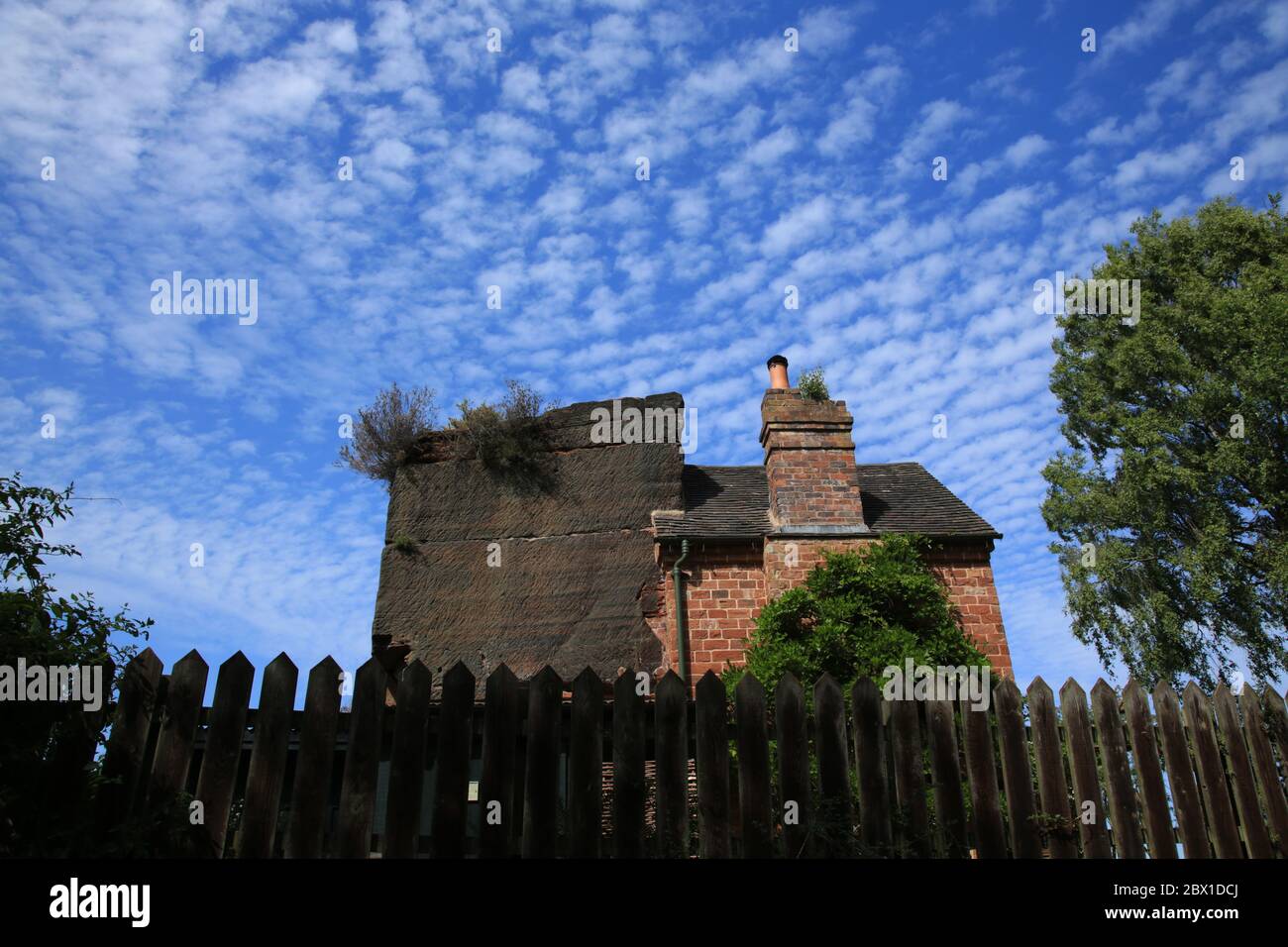Kinver edge rock houses, Kinver, Staffordshire, UK Stock Photo Alamy