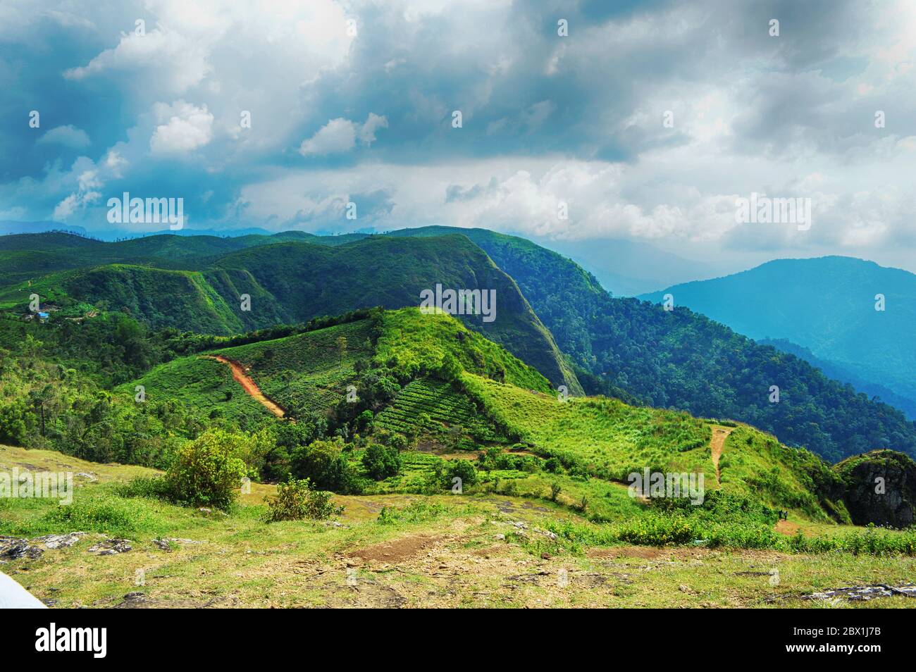 The view from the top of a mountain hi-res stock photography and images ...