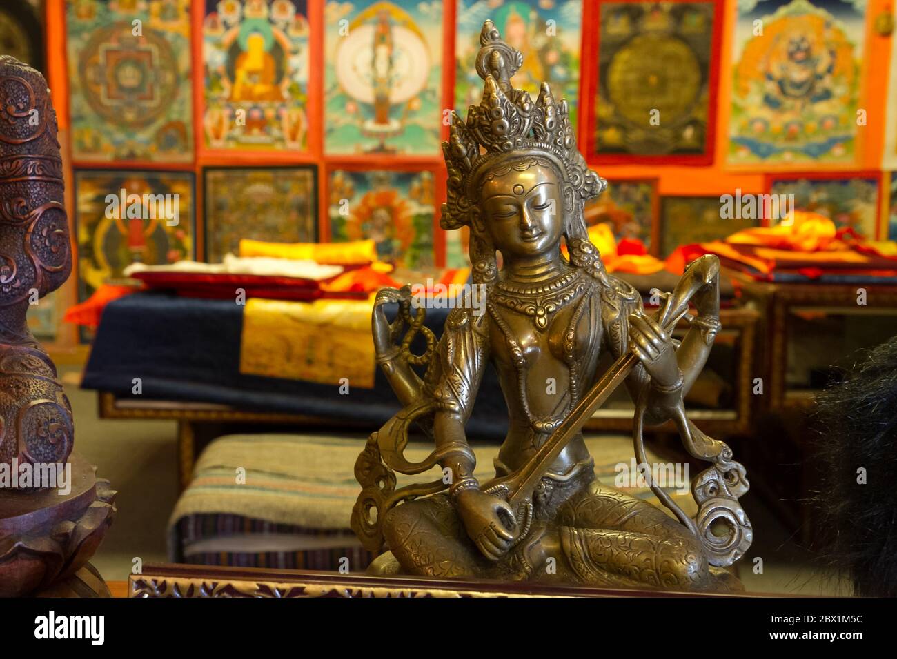 Lhasa, Tibet / China August 20, 2012 Tibetian Souvenirs on Barkhor