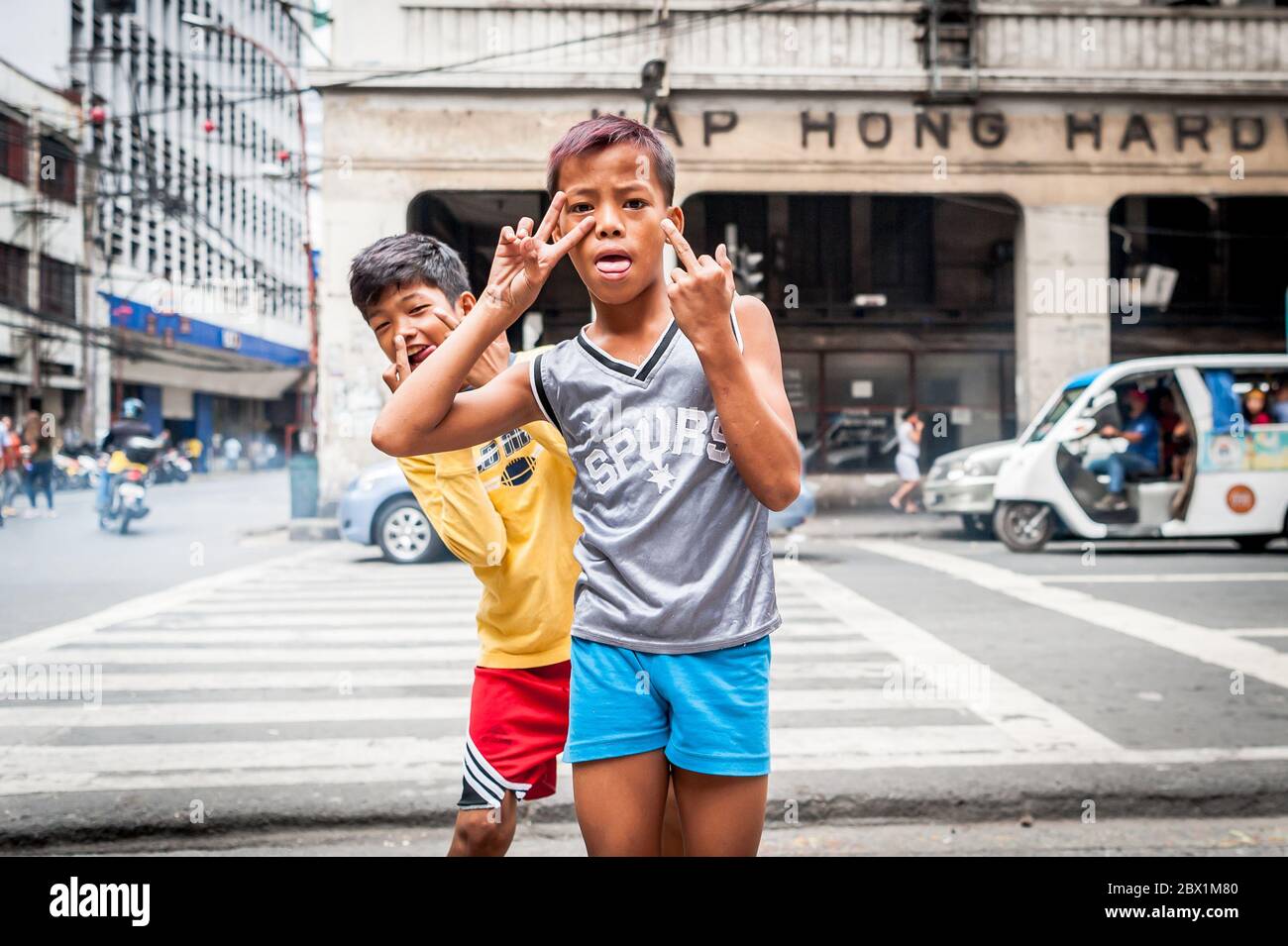 children street manilla Street children manila poverty hi-res stock photography and images - Alamy