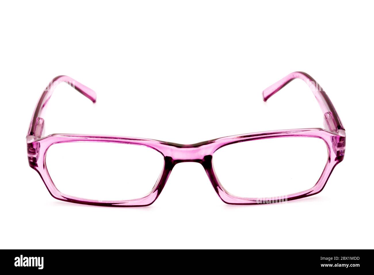 Eye glasses isolated on white background Stock Photo - Alamy