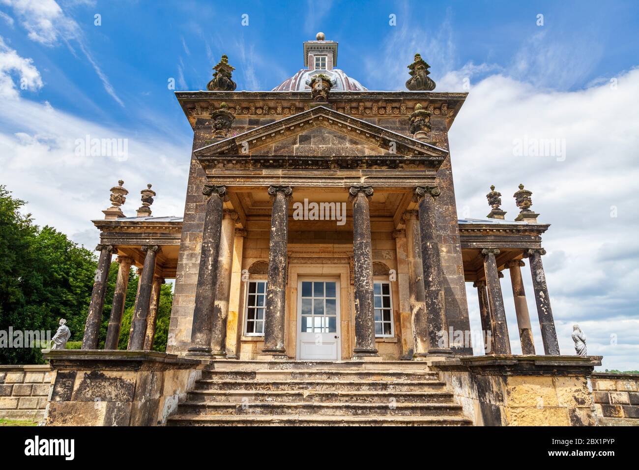 The Temple of the Four Winds in the grounds of Castle Howard, Yorkshire