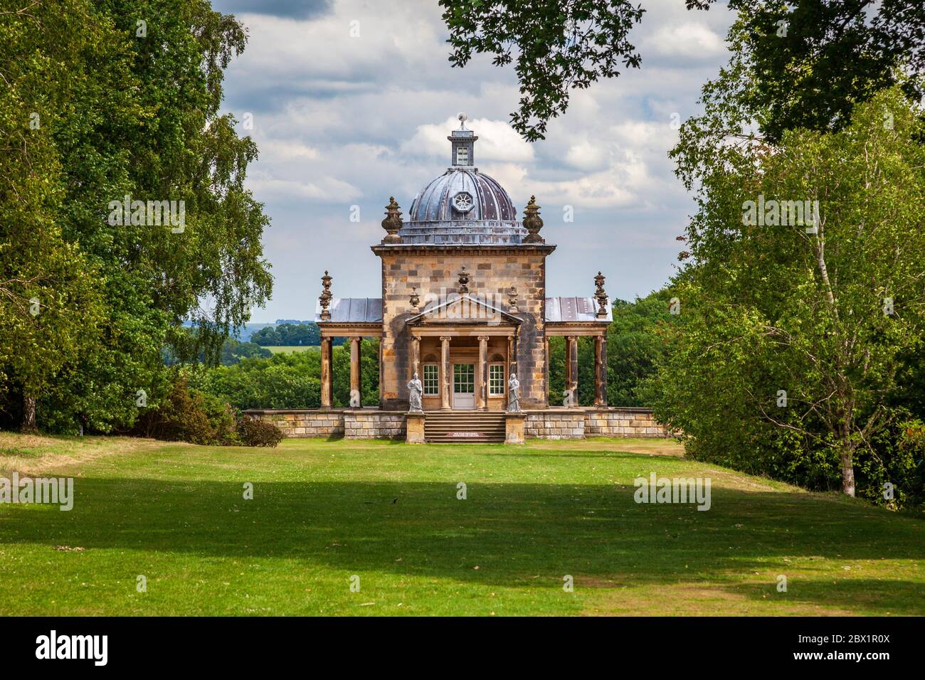 The Temple of the Four Winds in the grounds of Castle Howard, Yorkshire