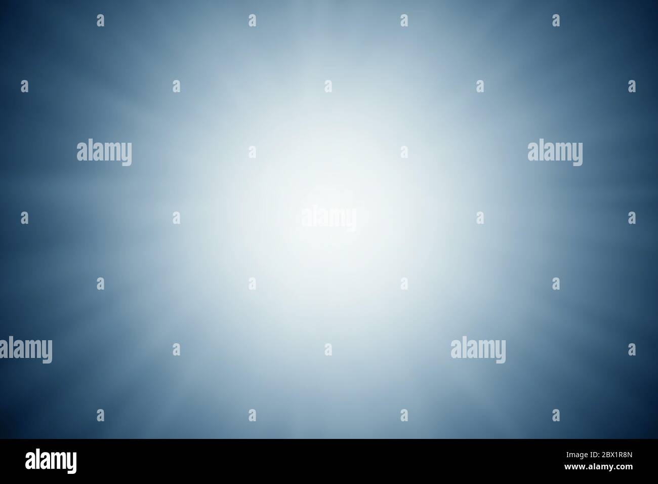 Blurred blue abstract light rays background. Stock Photo