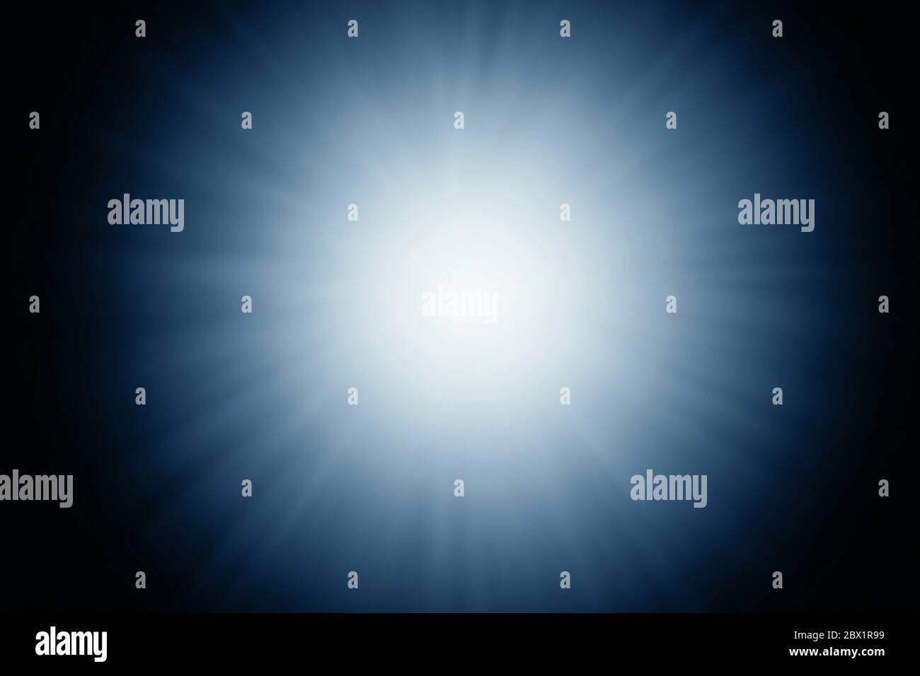 Blurred blue abstract light rays on a black background Stock Photo - Alamy