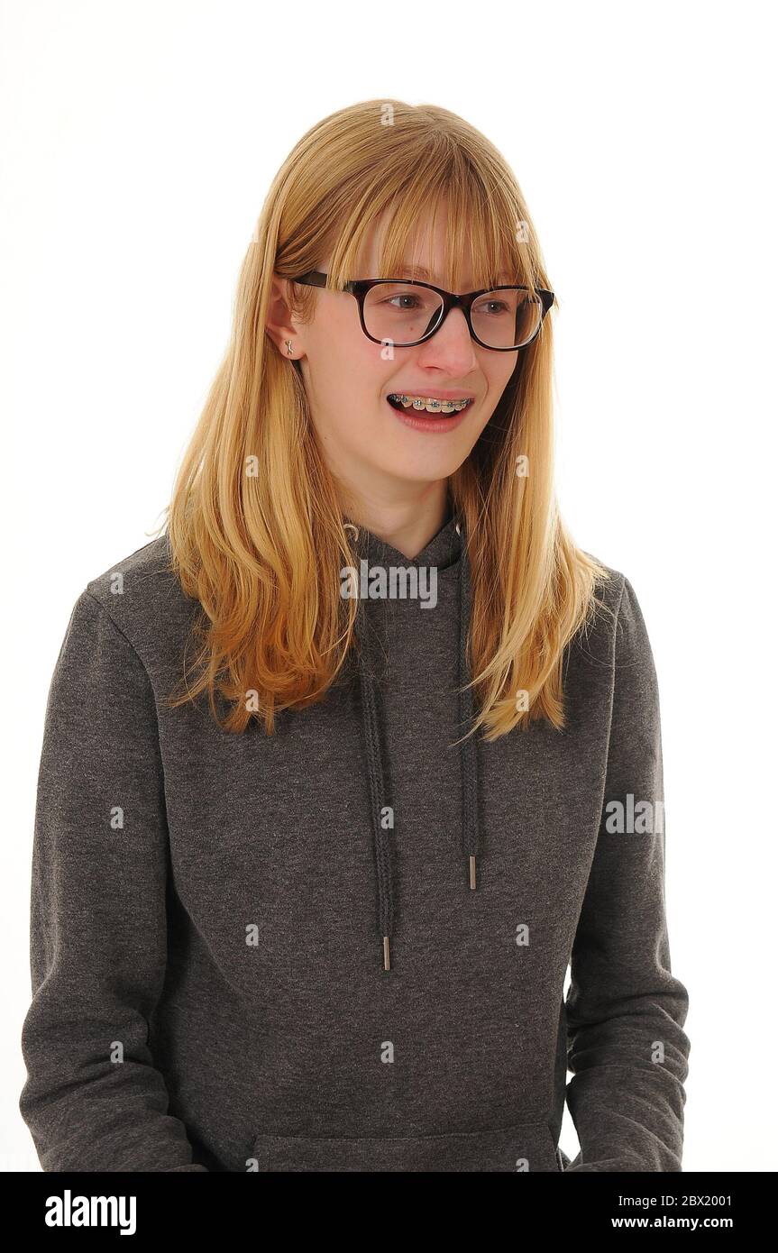cute british teen glasses