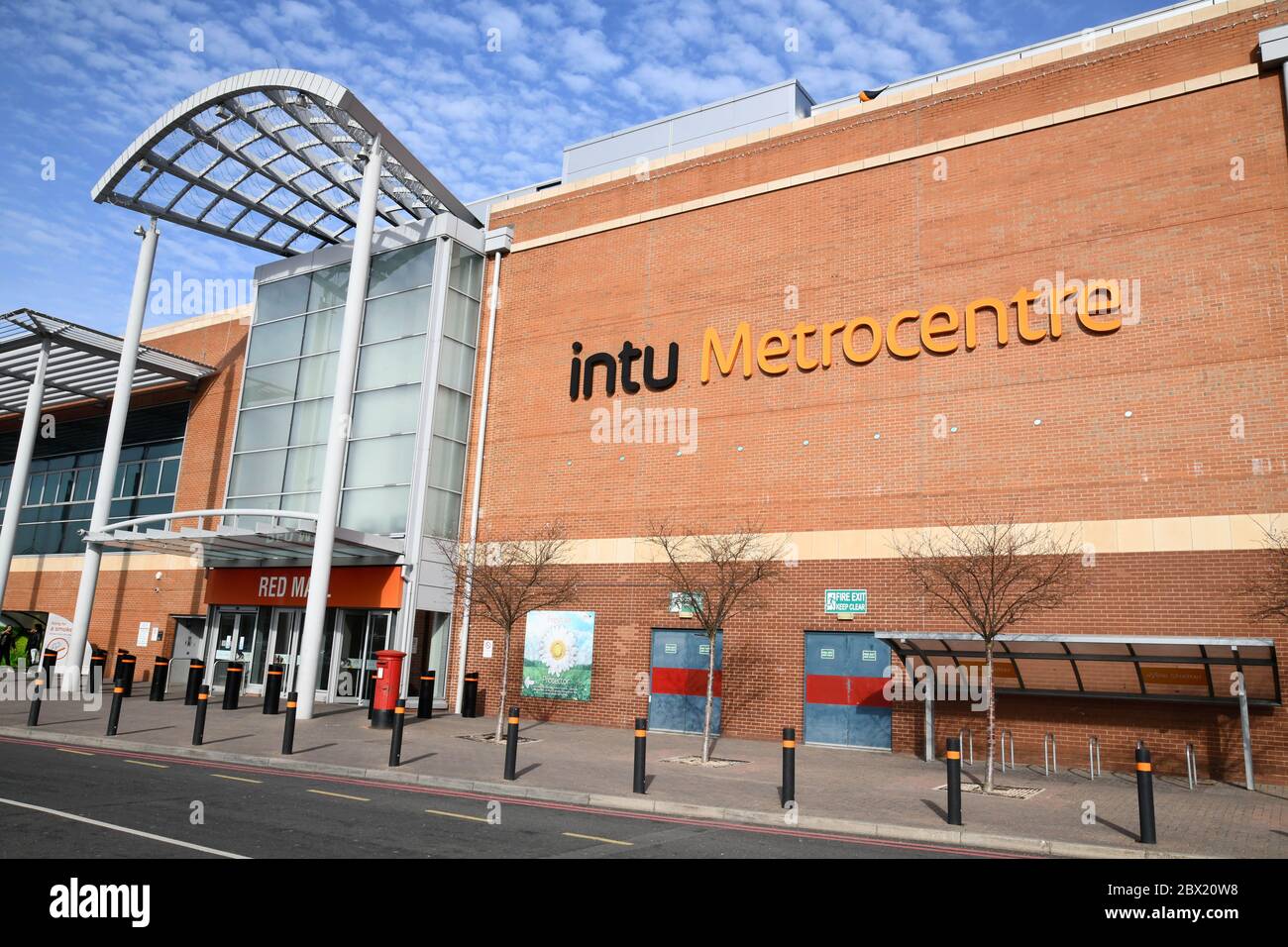 External views of The Metro Centre shopping centre in Gateshead Stock Photo Alamy