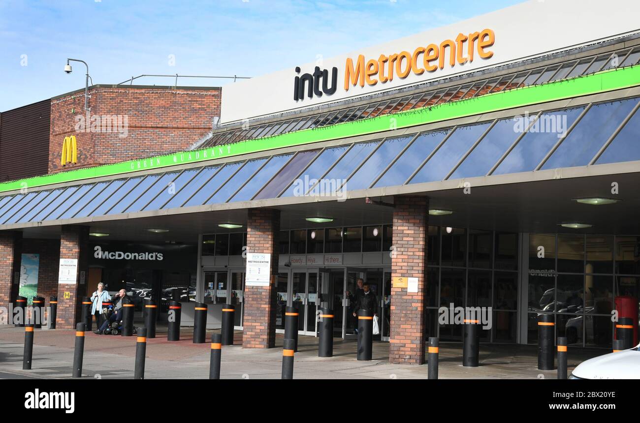 External views of The Metro Centre shopping centre in Gateshead Stock