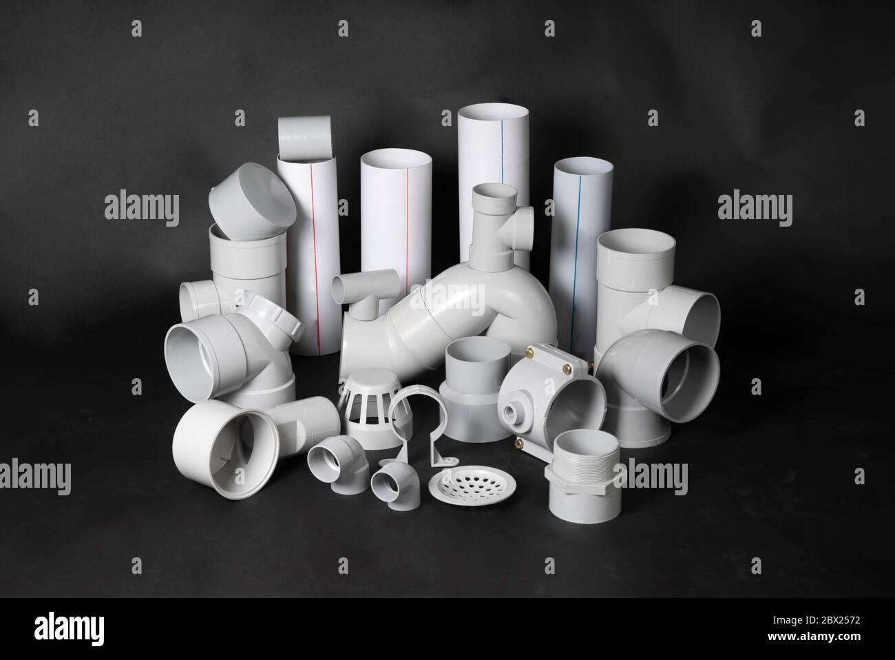 Water Supply And Sanitary Fittings Stock Photo Alamy