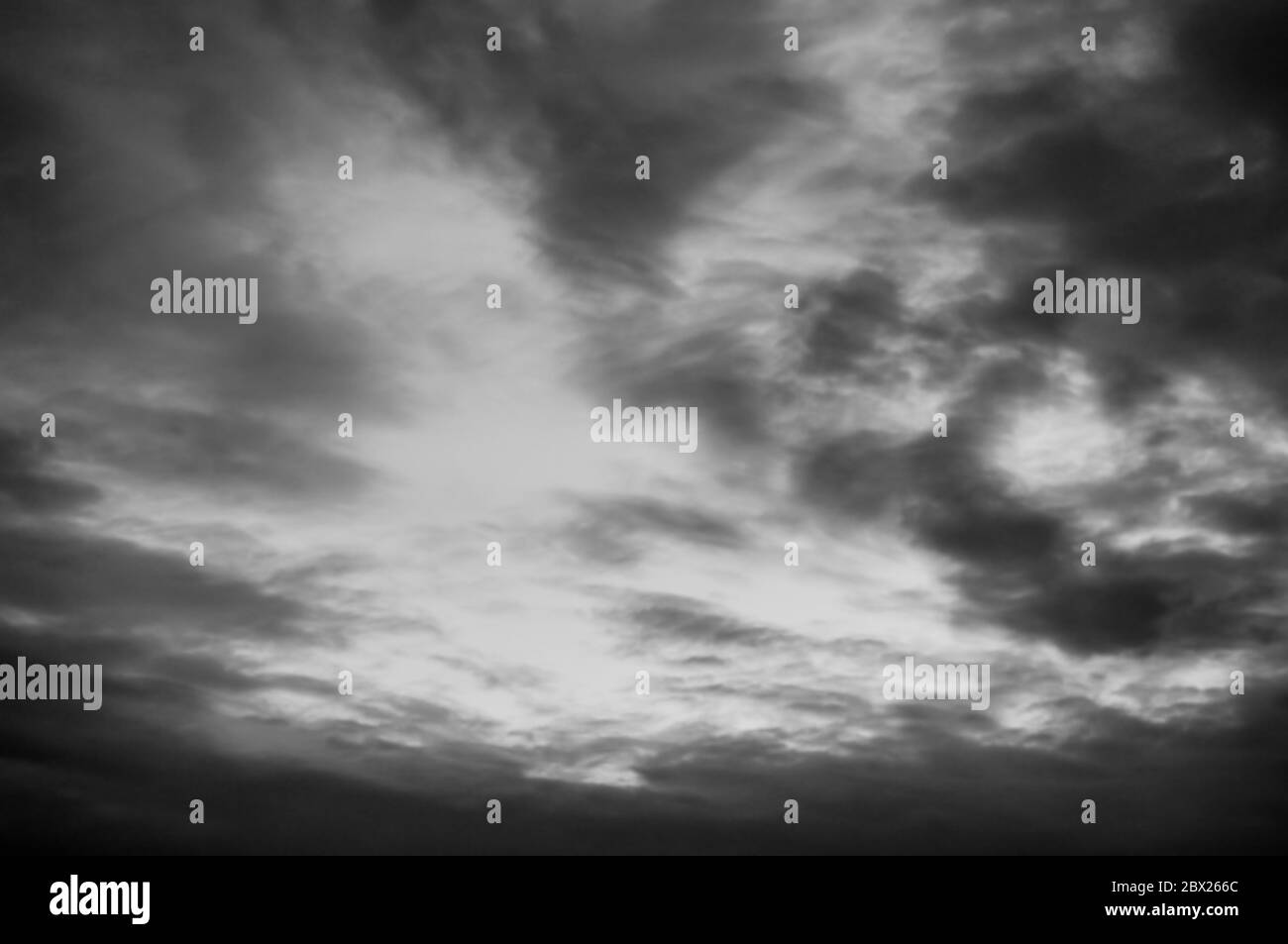 Background of Dark sky with storm clouds Stock Photo - Alamy