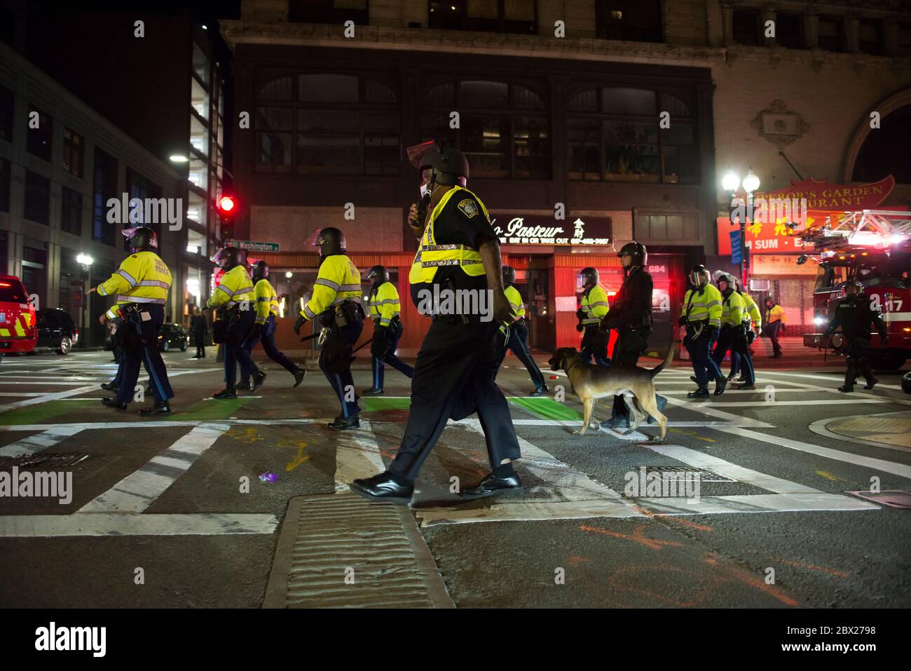 Boston fire truck hi-res stock photography and images - Alamy