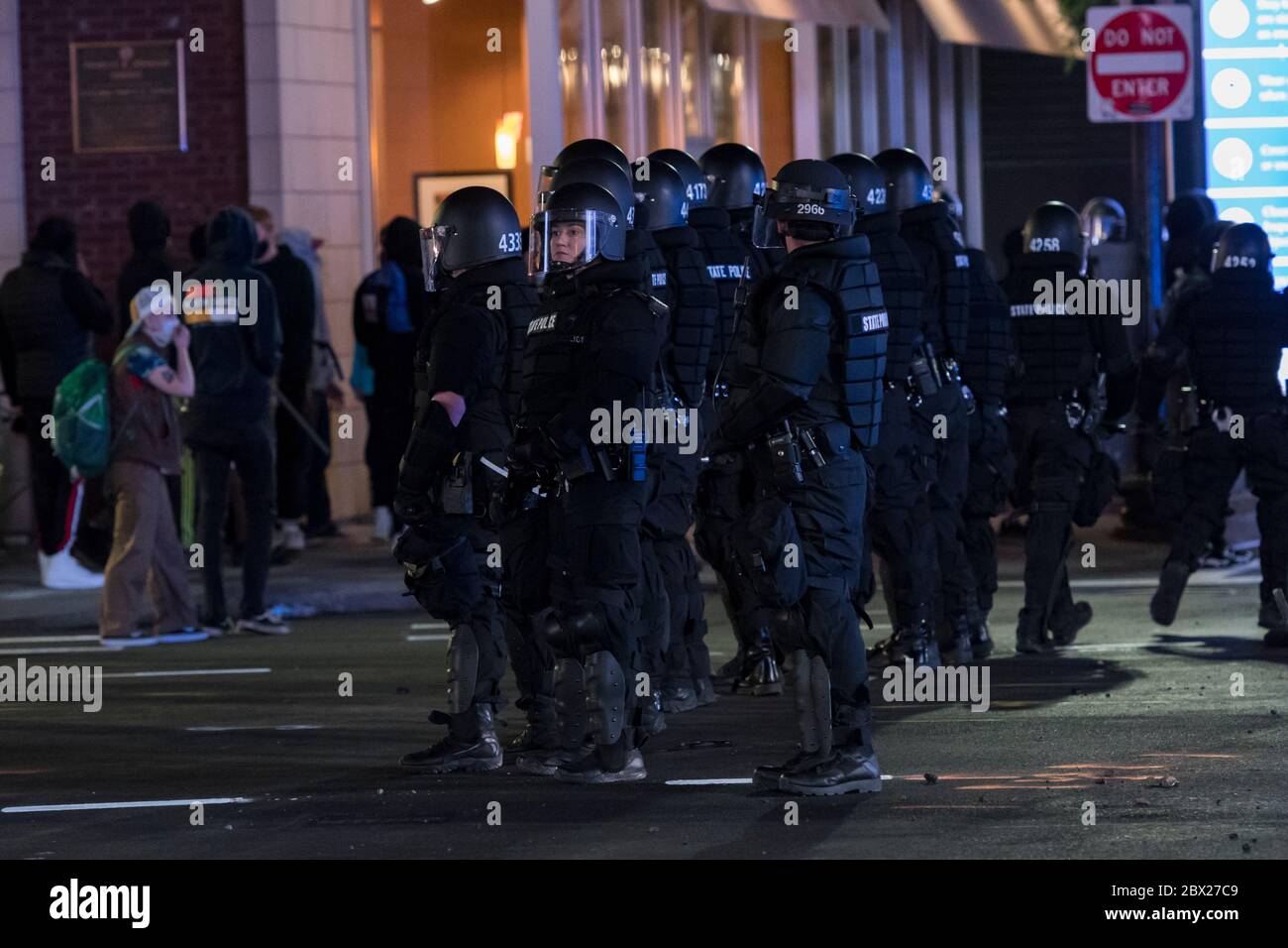 Boston riots 2020 hi-res stock photography and images - Alamy