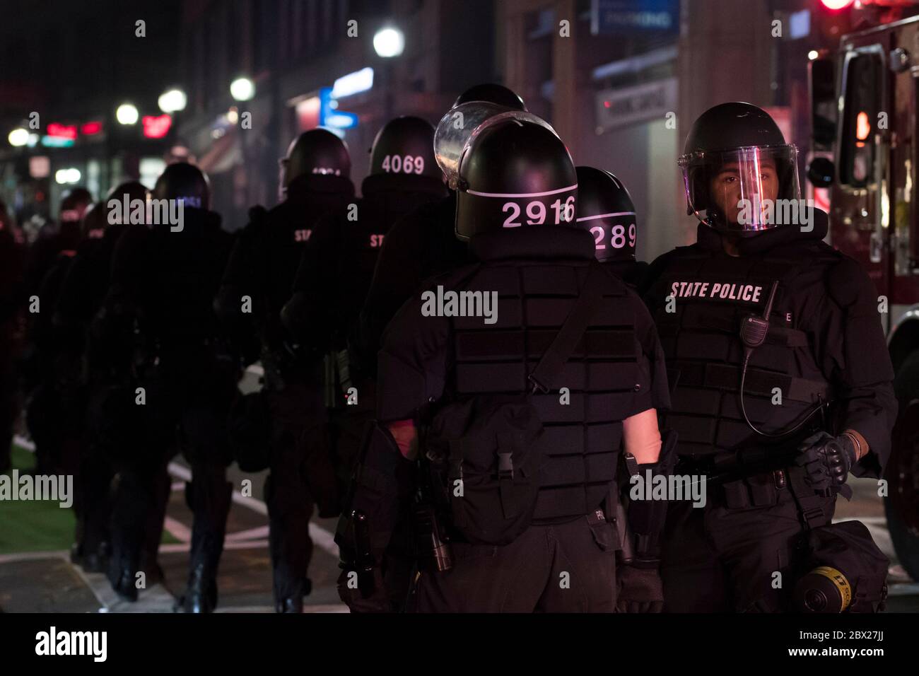 Race riots 2020 hi-res stock photography and images - Alamy