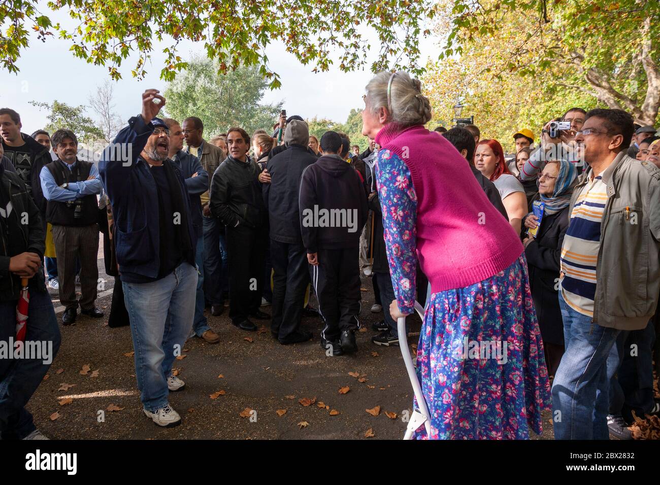Speaker's Corner, London, England, UK Stock Photo Alamy