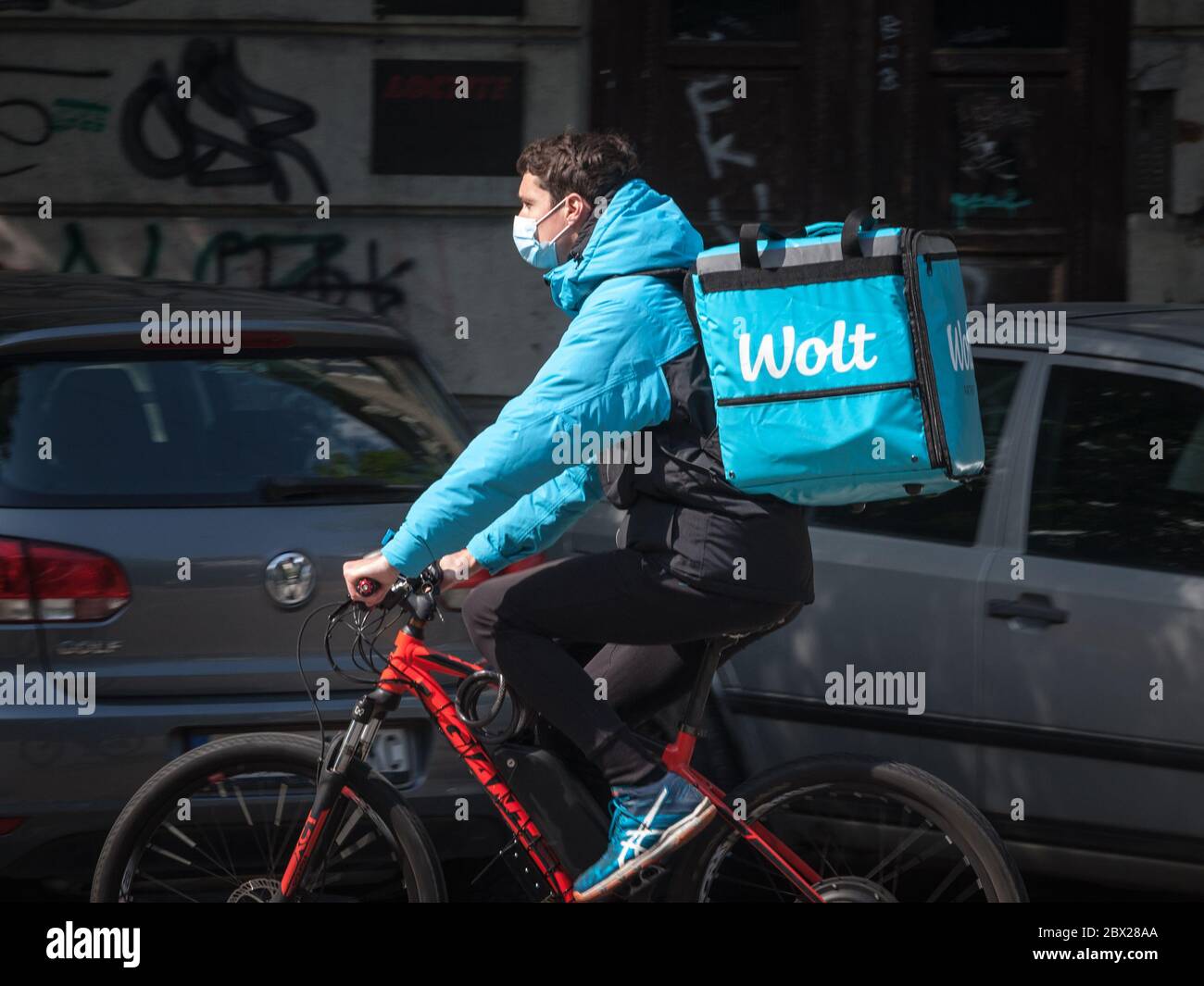 Wolt delivery hi-res stock photography and images - Alamy