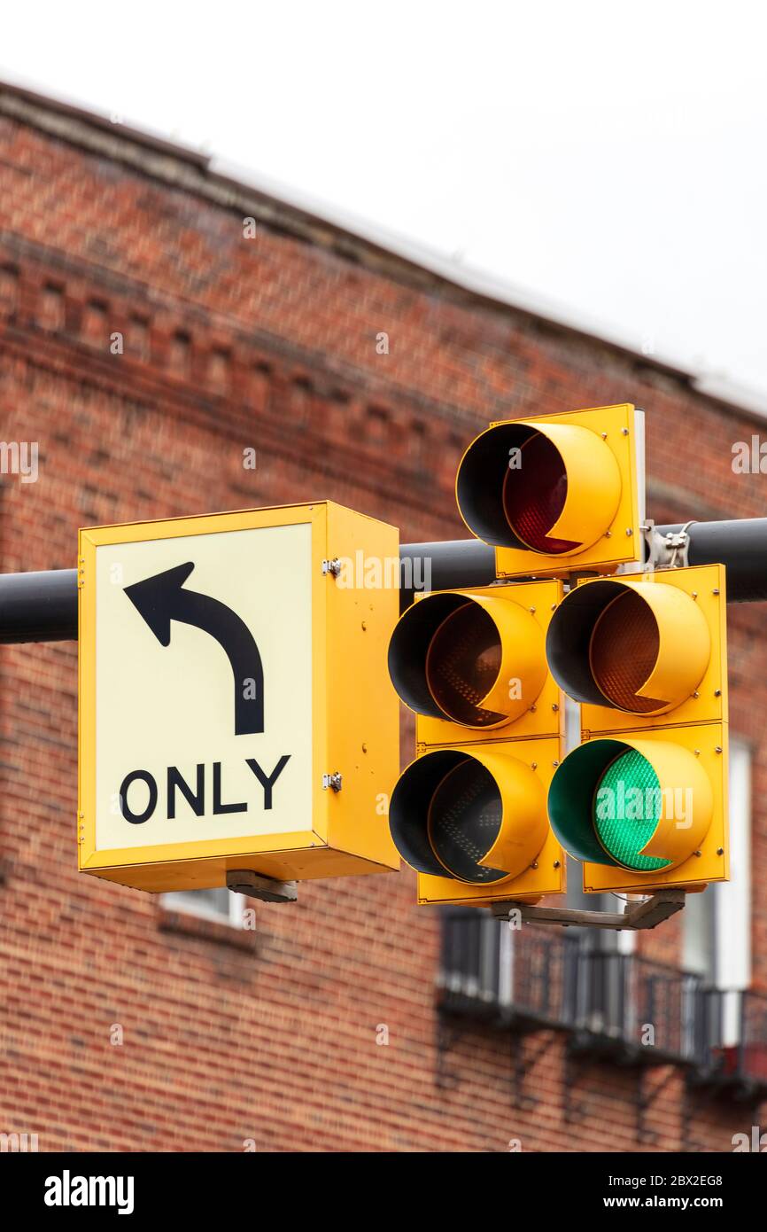 Traffic Signal, green light, USA, by James D Coppinger/Dembinsky Photo Assoc Stock Photo