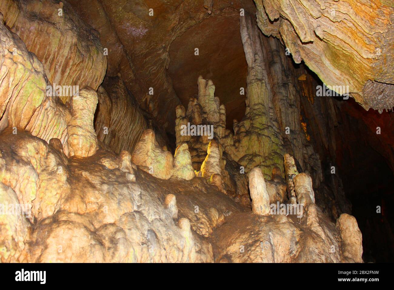 Beautiful deep cave. Outskirts of Tskaltubo. Stock Photo Alamy