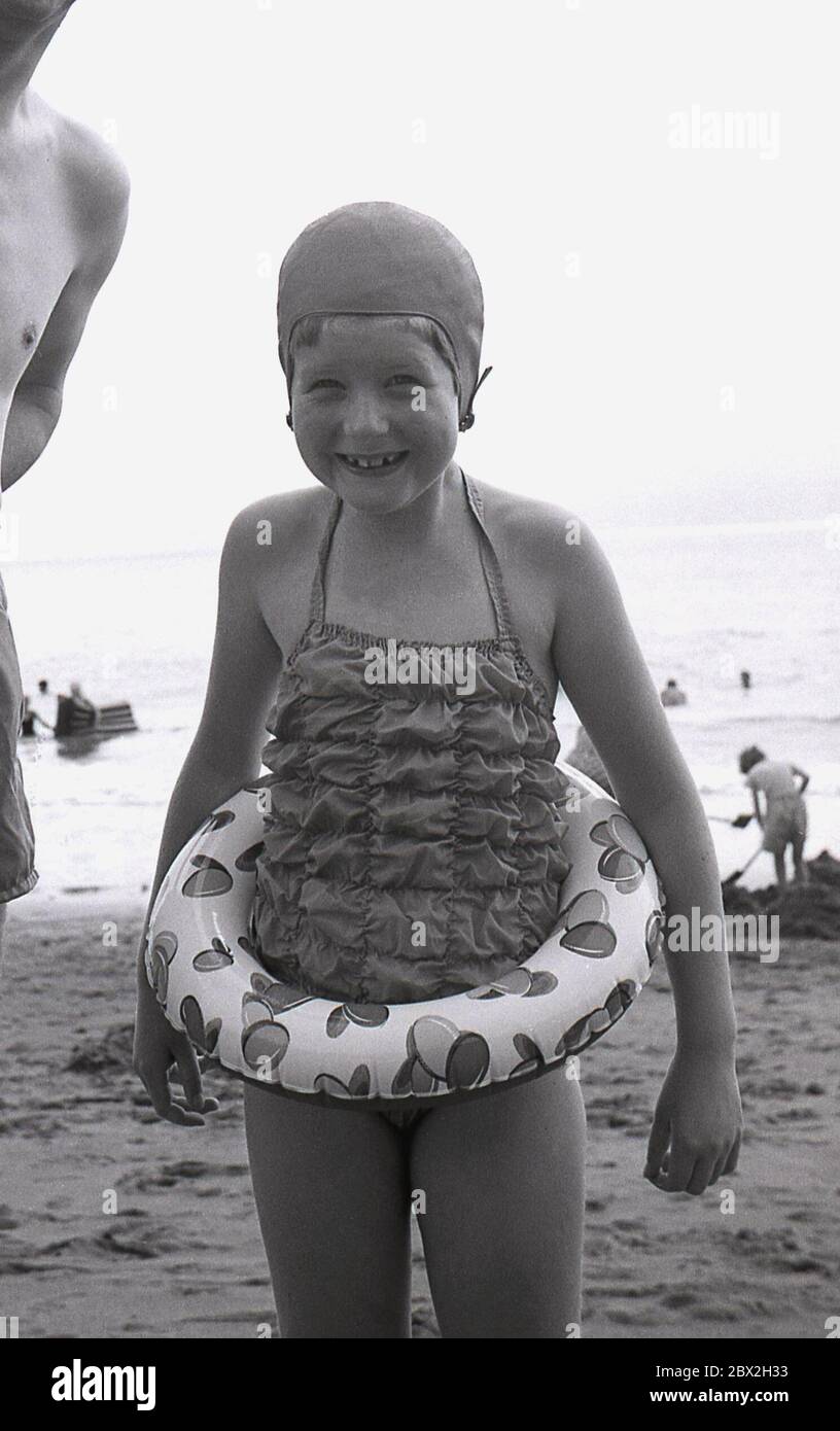 frilly swimming costume
