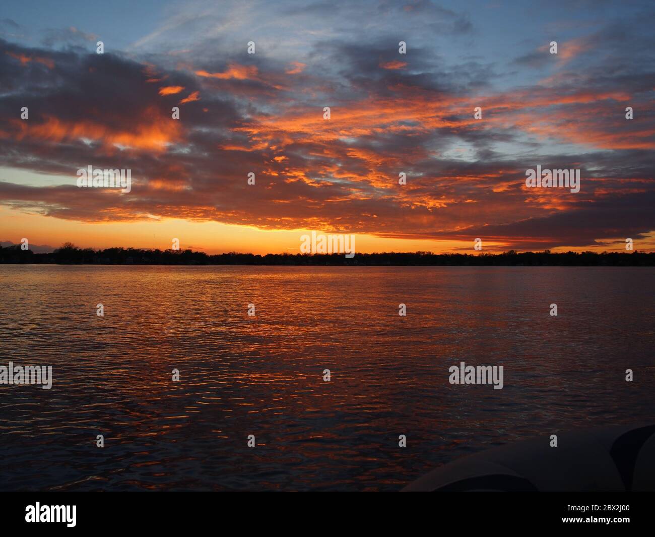 Good Versus Evil – Storm Clouds Against Sunset Clouds Stock Photo - Alamy