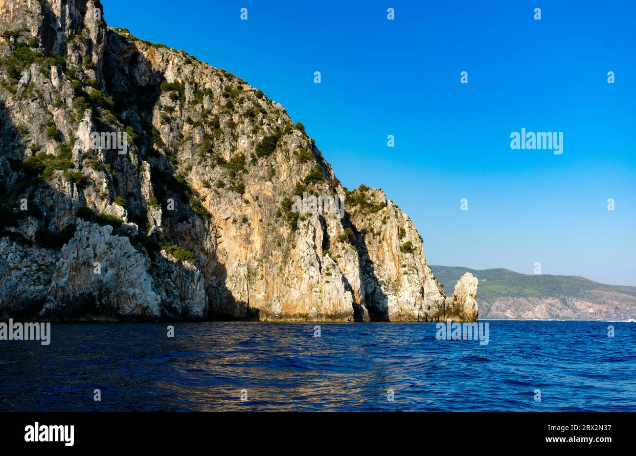 Italy, Campania, Capo Palinuro - 11 August 2019 - The suggestive Caves Blue  Grotto Stock Photo - Alamy