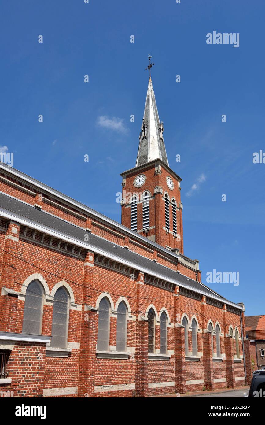 France, Nord, La Chapelle d'Armentieres, La Choque district, Notre Dame