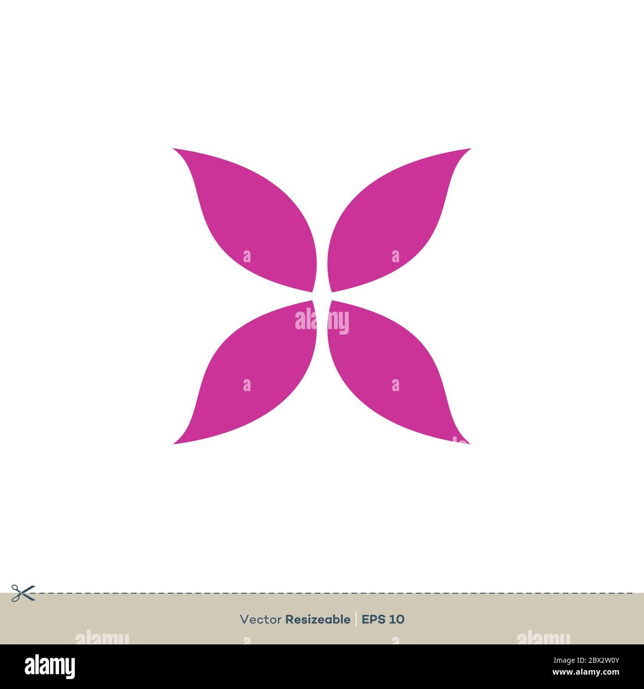 Butterfly Leaf Vector Logo Template Illustration Design. Vector EPS 10 ...