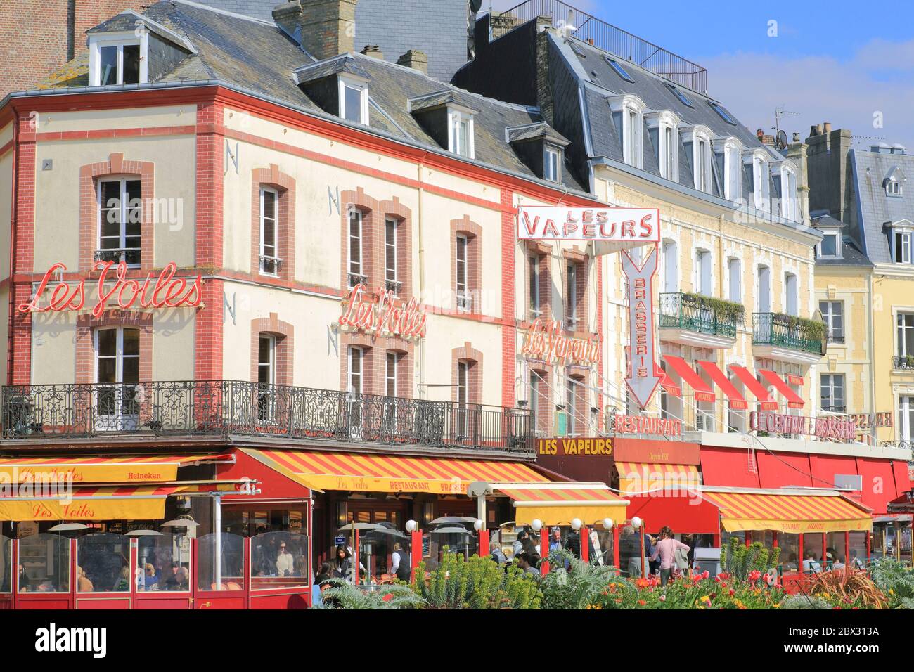France trouville sur mer restaurant hi-res stock photography and images -  Alamy